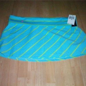 Ralph Lauren Medium Aqua Blue Green Skirt Cover